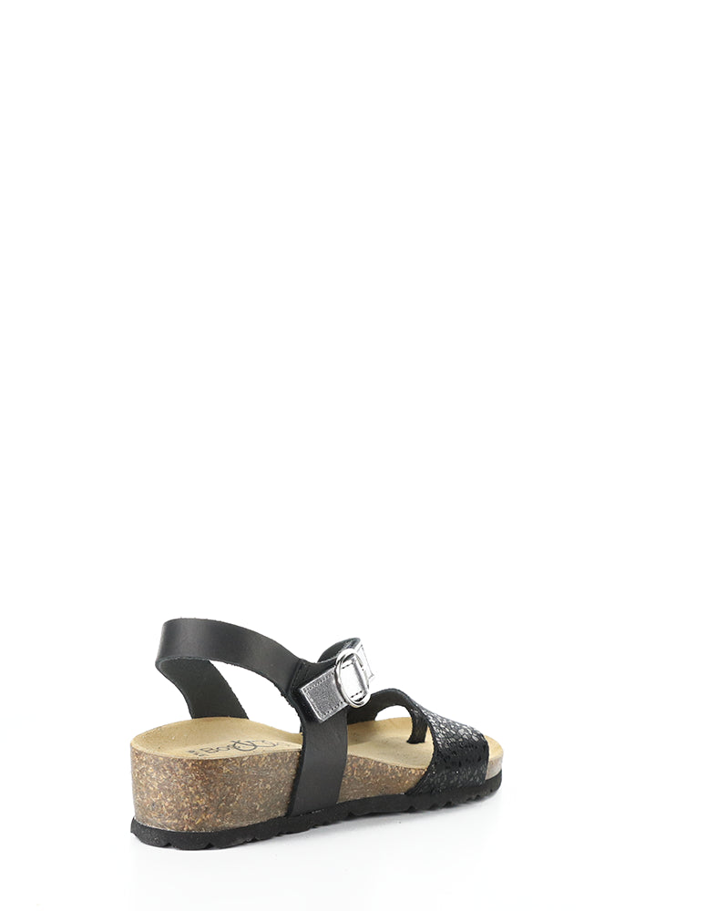 Luissa Black/Silver Nubuck/Laminato/Speed