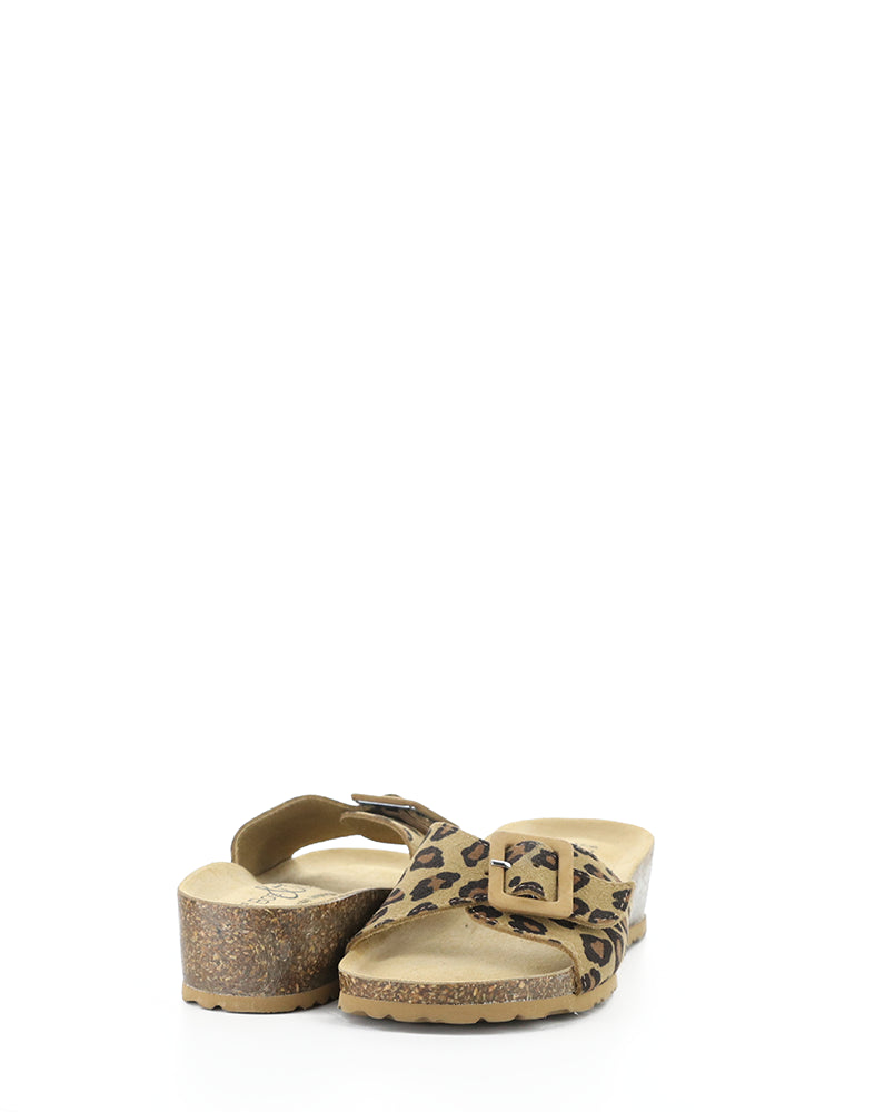 Lyra Leopard Suede Print