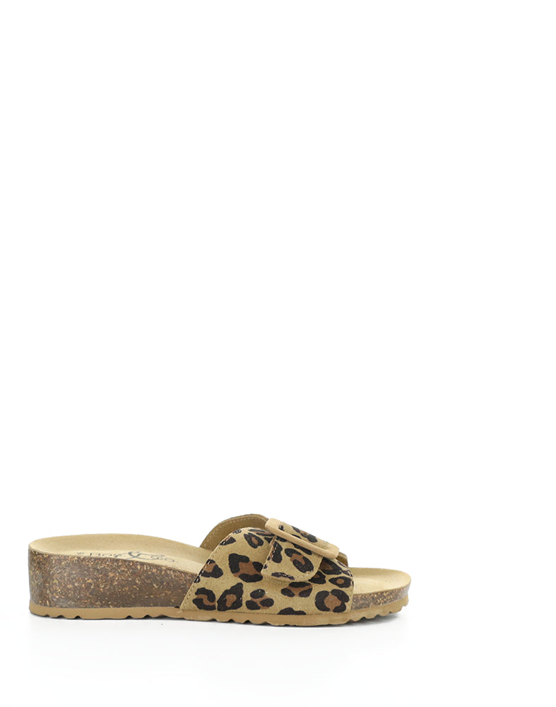 Lyra Leopard Suede Print