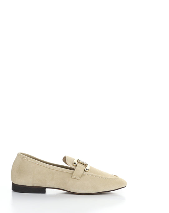 Macie Beige Kid Suede