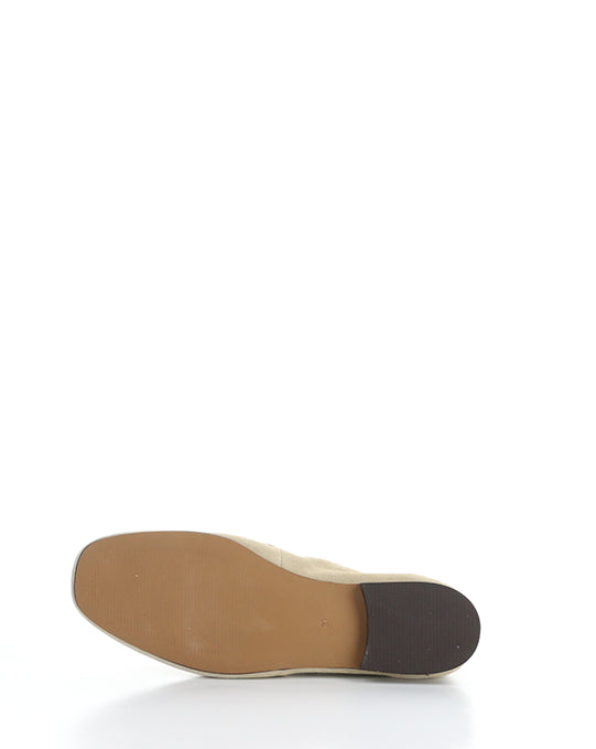 Macie Beige Kid Suede