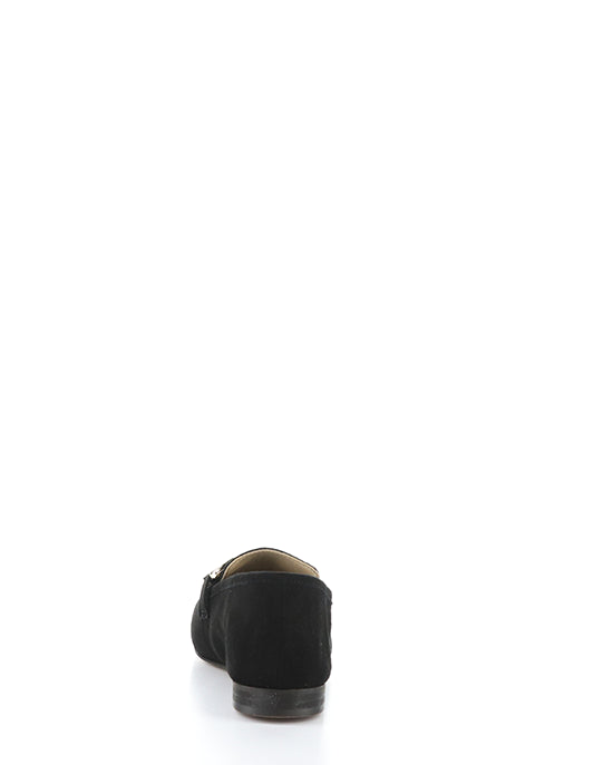 Macie Black Kid Suede