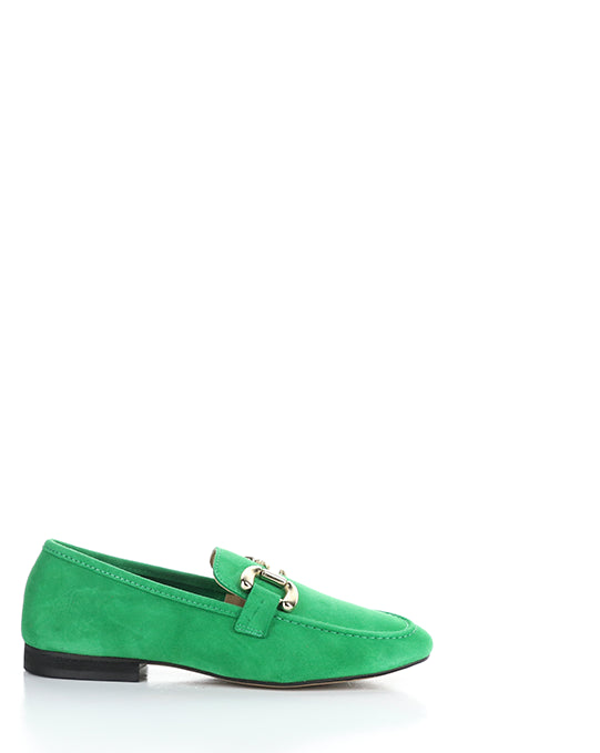 Macie Irish Green Kid Suede