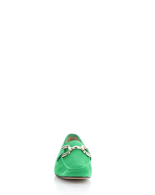Macie Irish Green Kid Suede