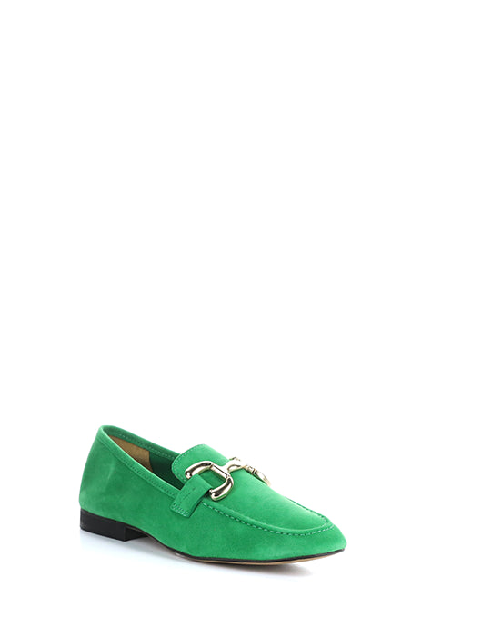 Macie Irish Green Kid Suede