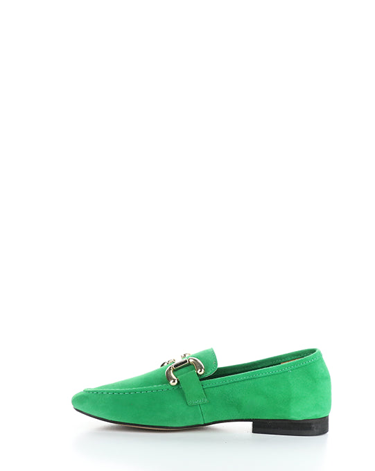 Macie Irish Green Kid Suede