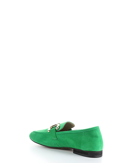 Macie Irish Green Kid Suede