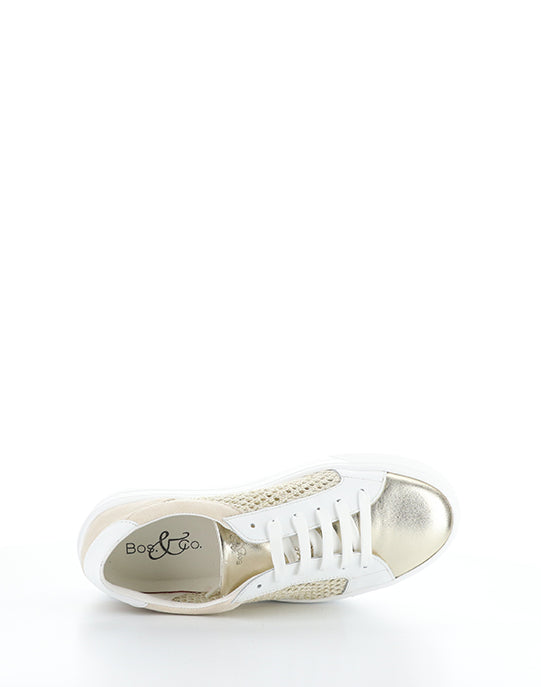 Marlo Gold/White Laminado/Mesh