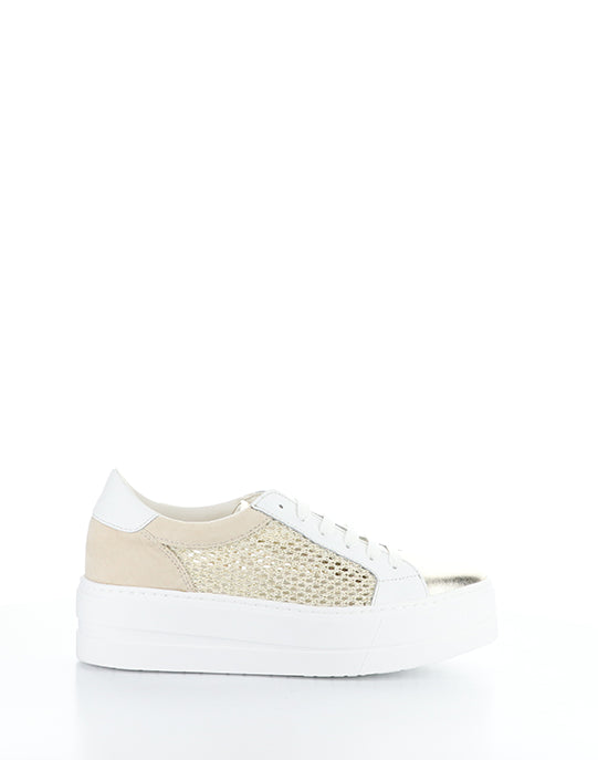 Marlo Gold/White Laminado/Mesh