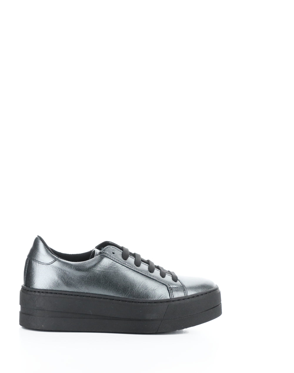 Maya Carbon Metallic Leather