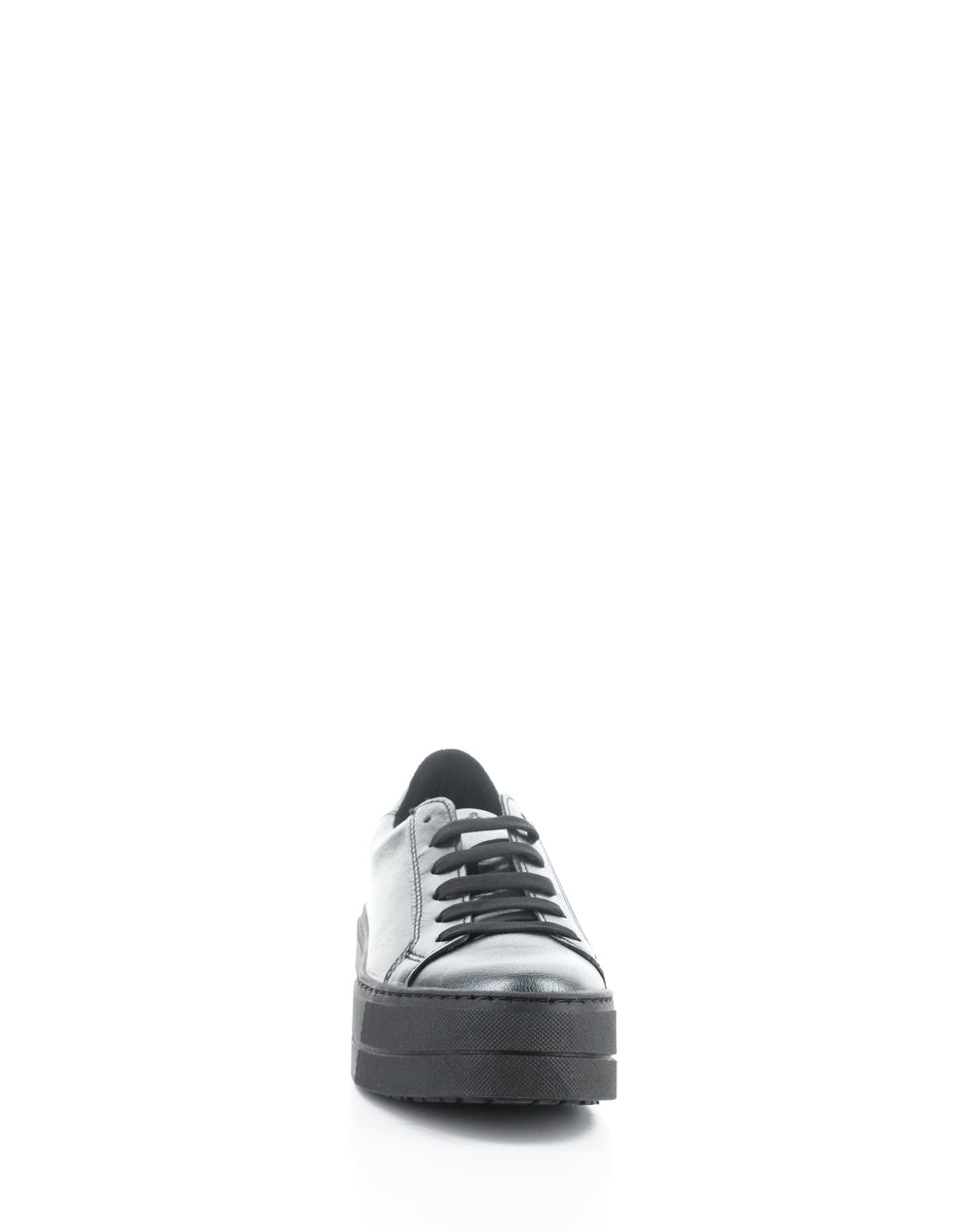 Maya Carbon Metallic Leather