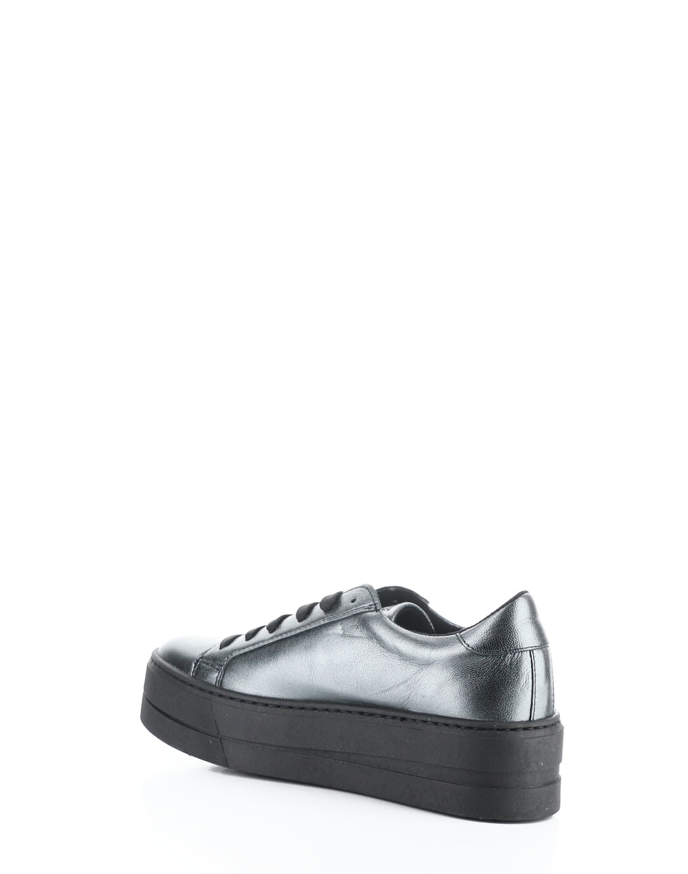 Maya Carbon Metallic Leather