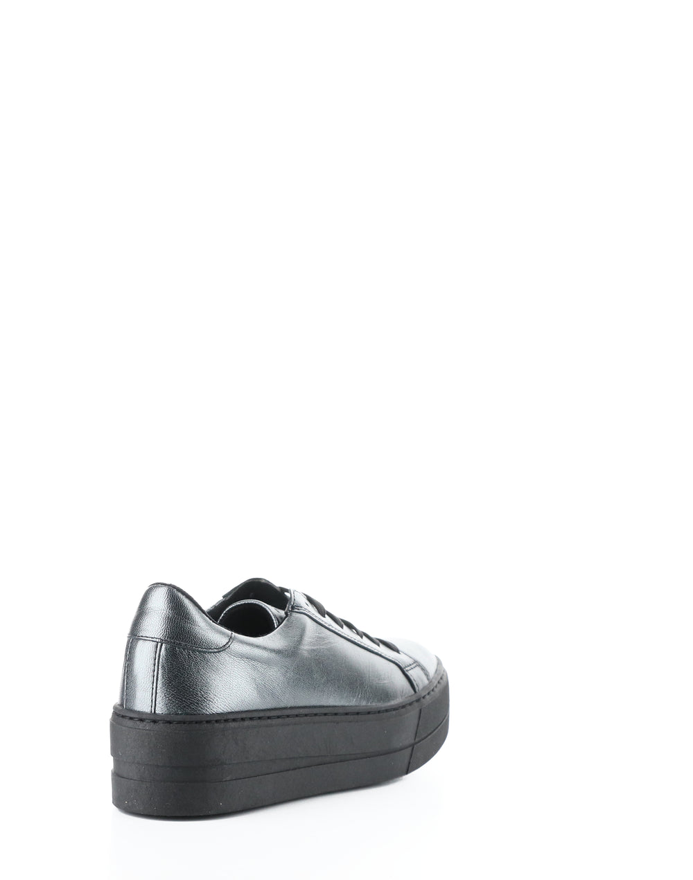 Maya Carbon Metallic Leather