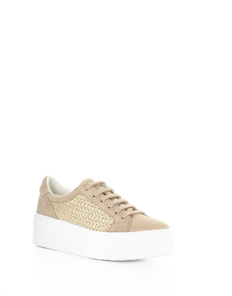 Mera Almondine Ante Suede/Raffia