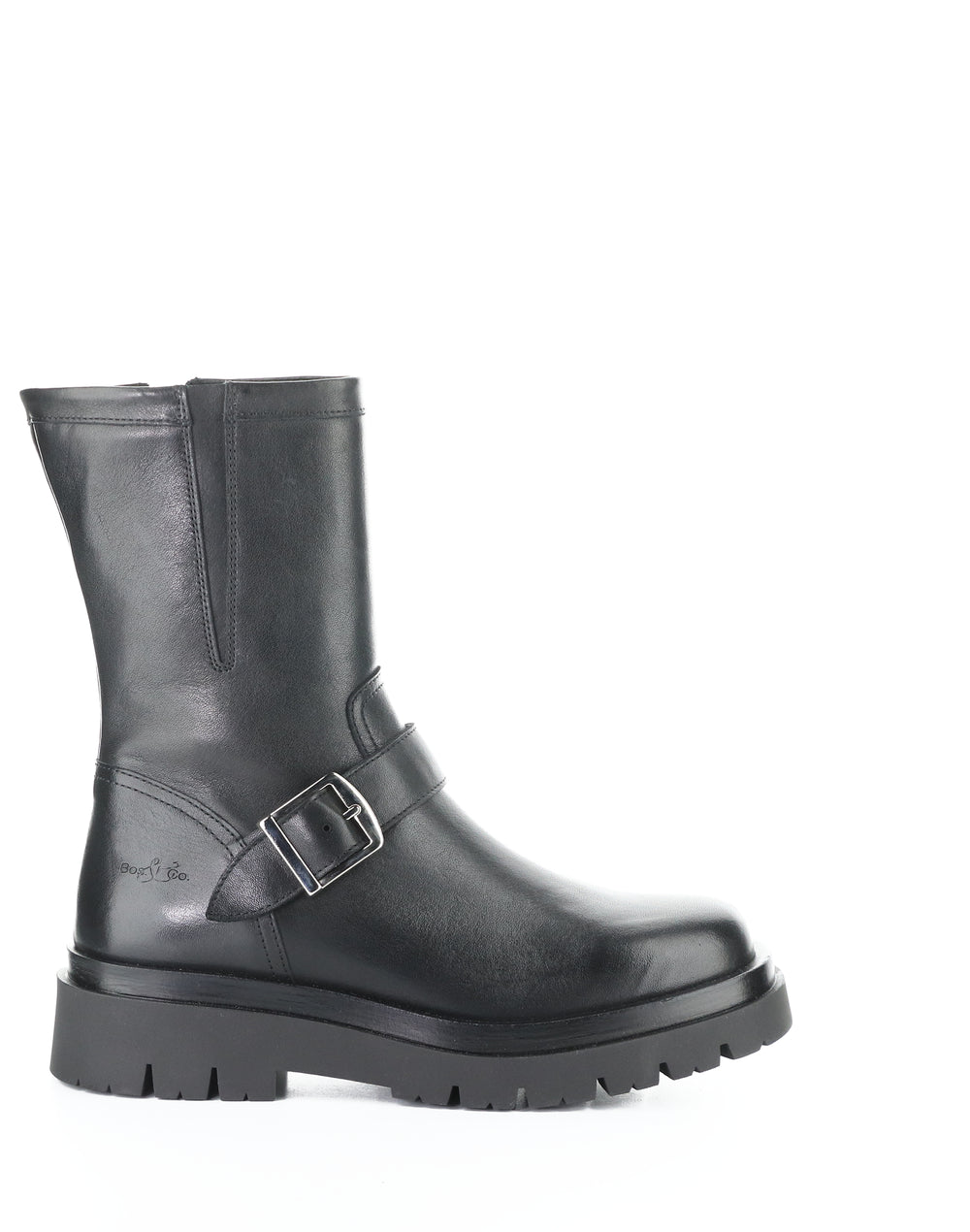 Mich Black Feel Leather