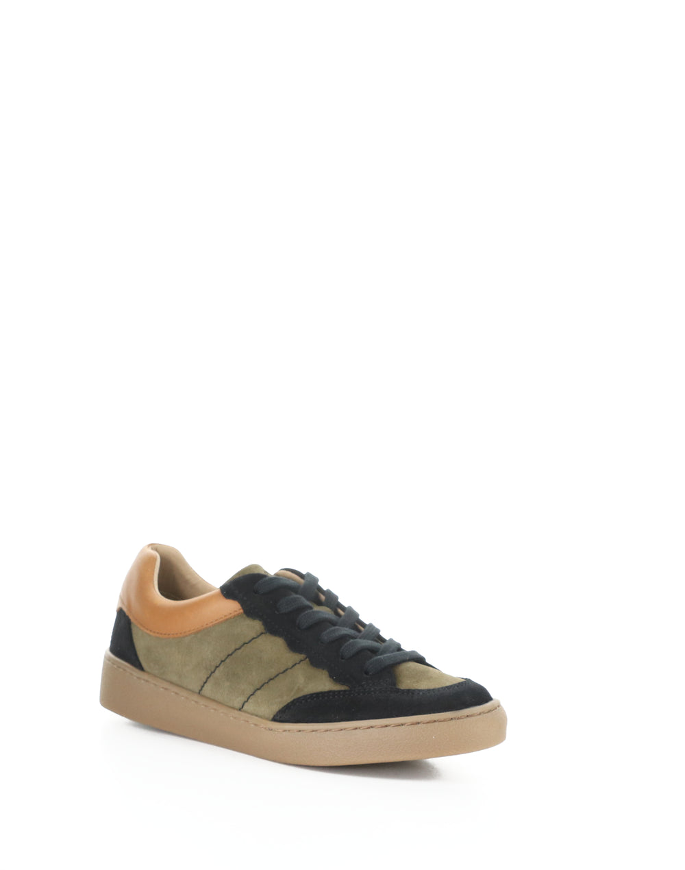 Missy Black/Olive Suede/Patent