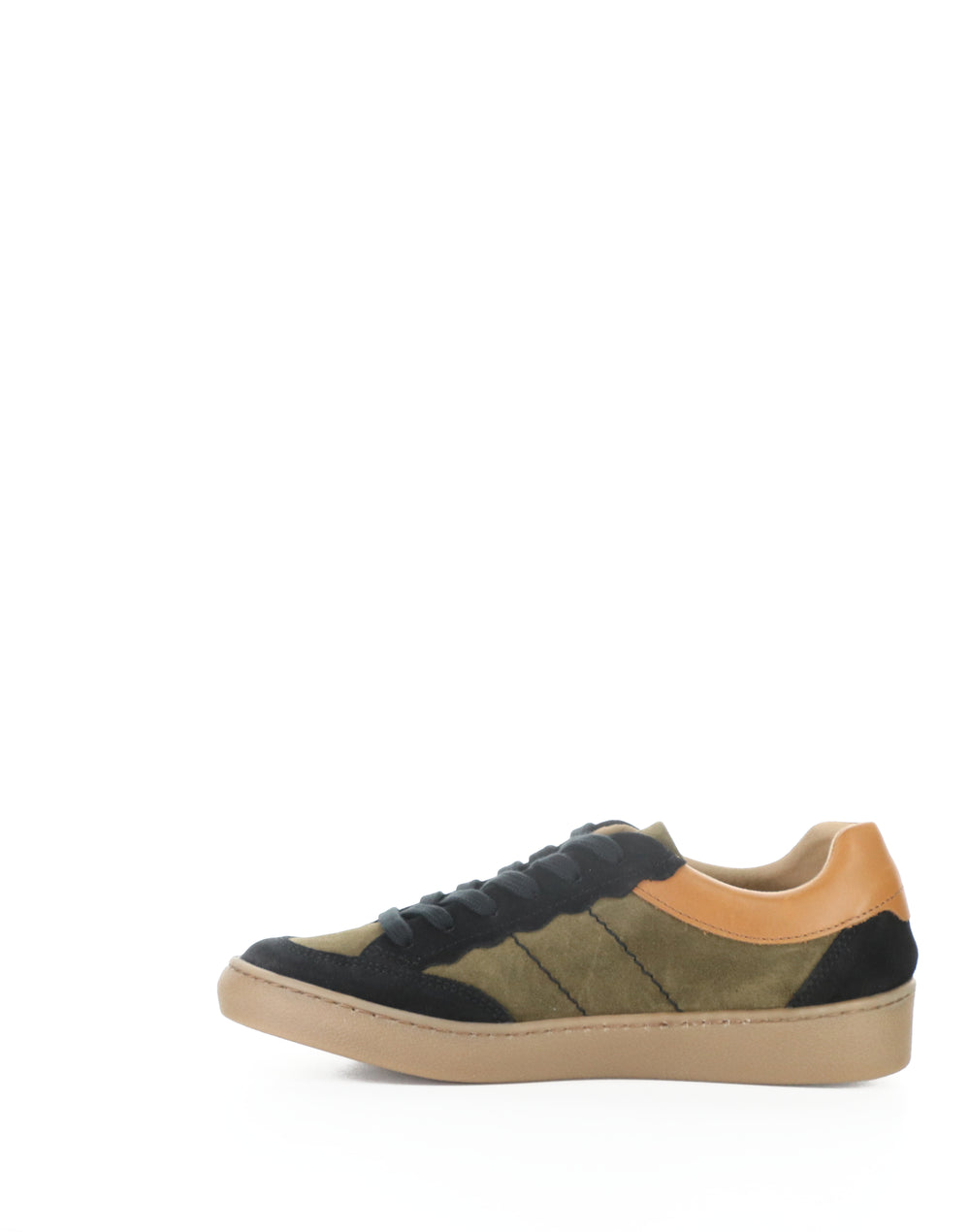 Missy Black/Olive Suede/Patent