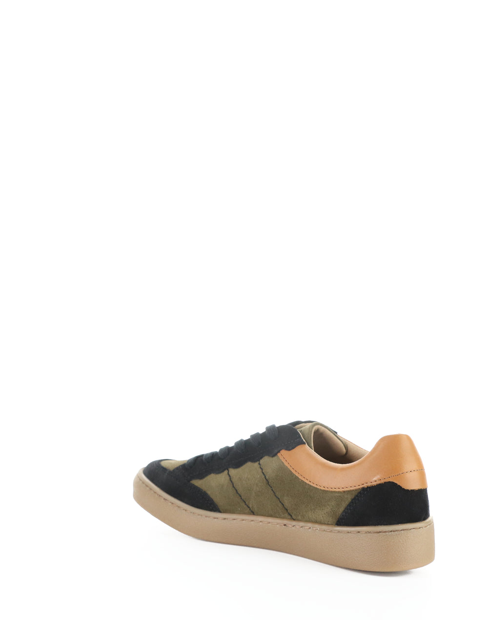 Missy Black/Olive Suede/Patent