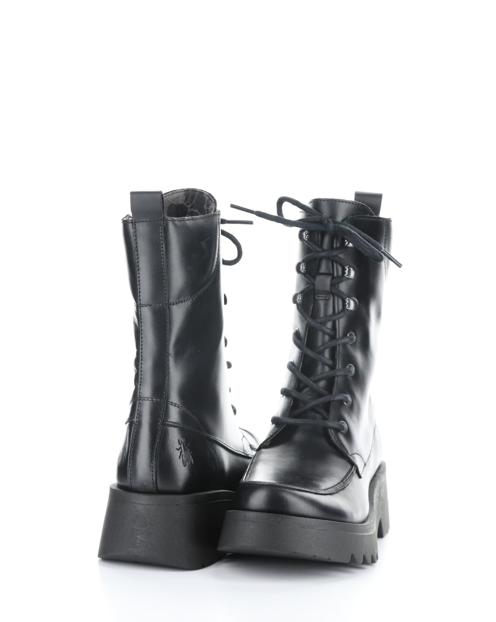 MORI990FLY 000 BLACK Lace-up Boots