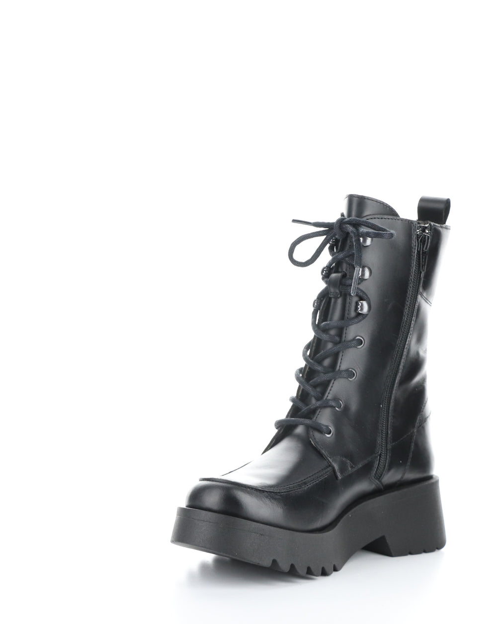 MORI990FLY 000 BLACK Lace-up Boots