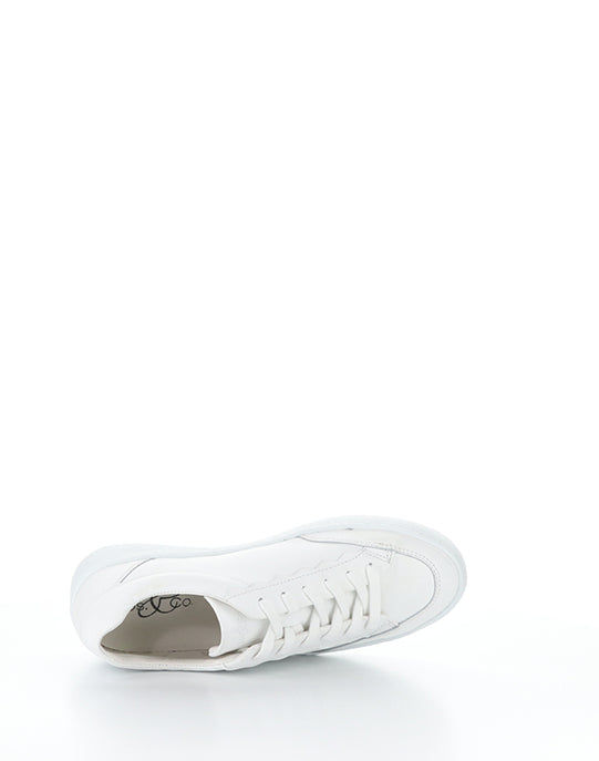 Myra White Verona Leather