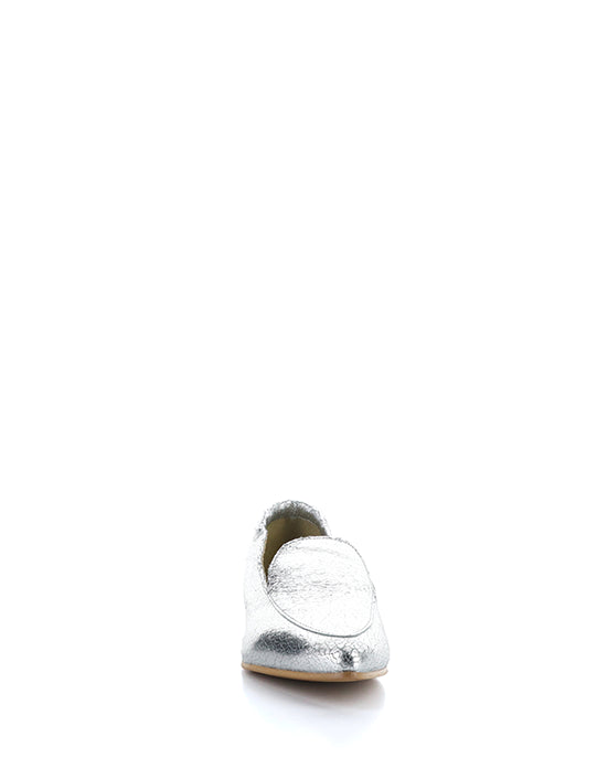 Nikki Silver Crackle Leather