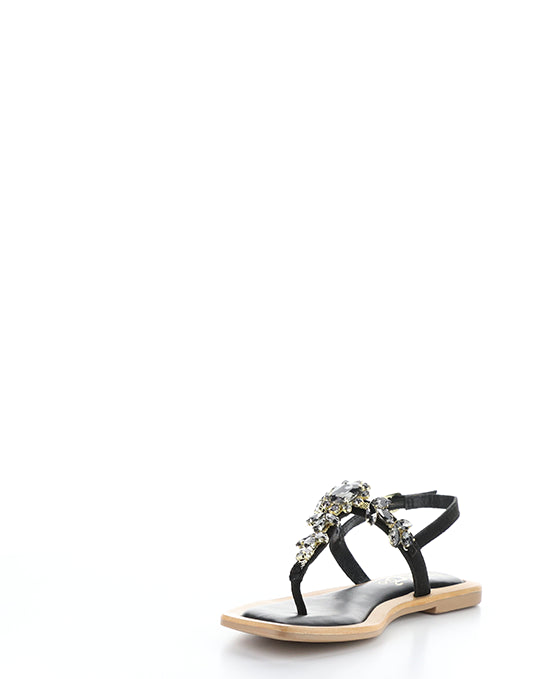 Otu Black/Smoke Suede/Jewels