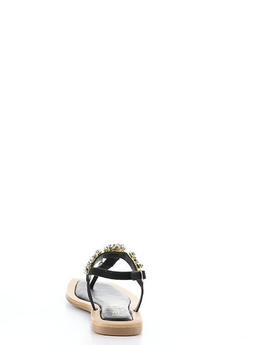 Otu Black/Smoke Suede/Jewels