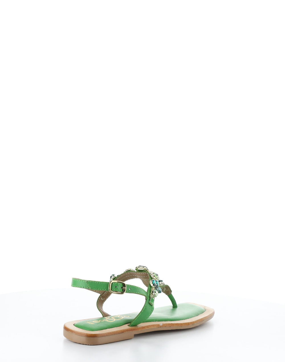 OTU GREEN Buckle Sandals