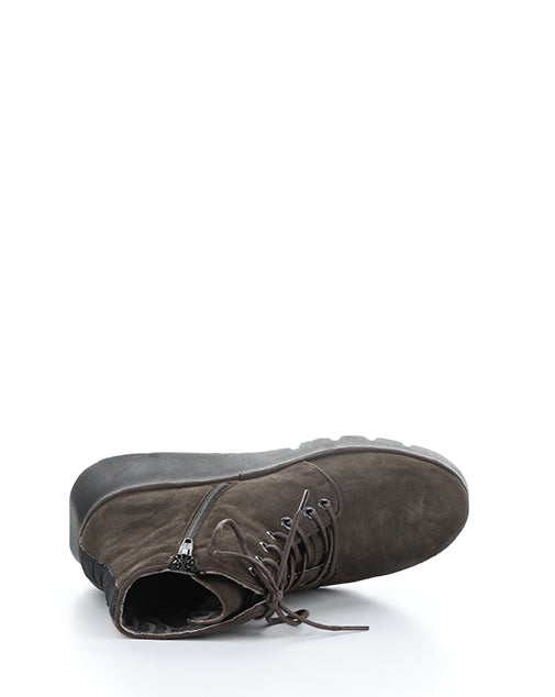 Pall404Fly 001 Dk Taupe Kid Suede