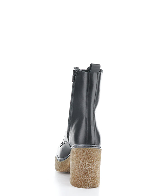 Panda Black Feel Leather