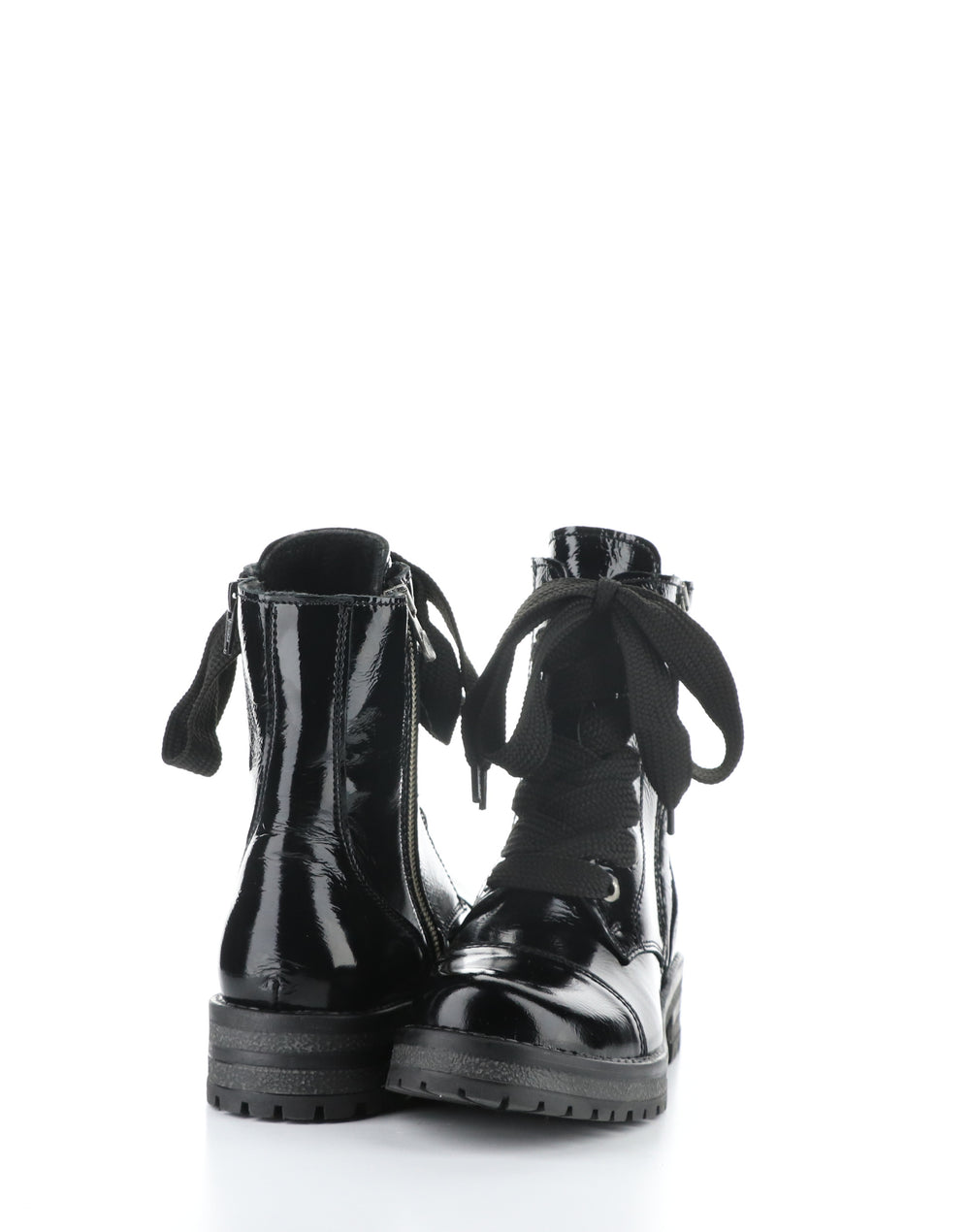 PAULIE BLACK Round Toe Boots