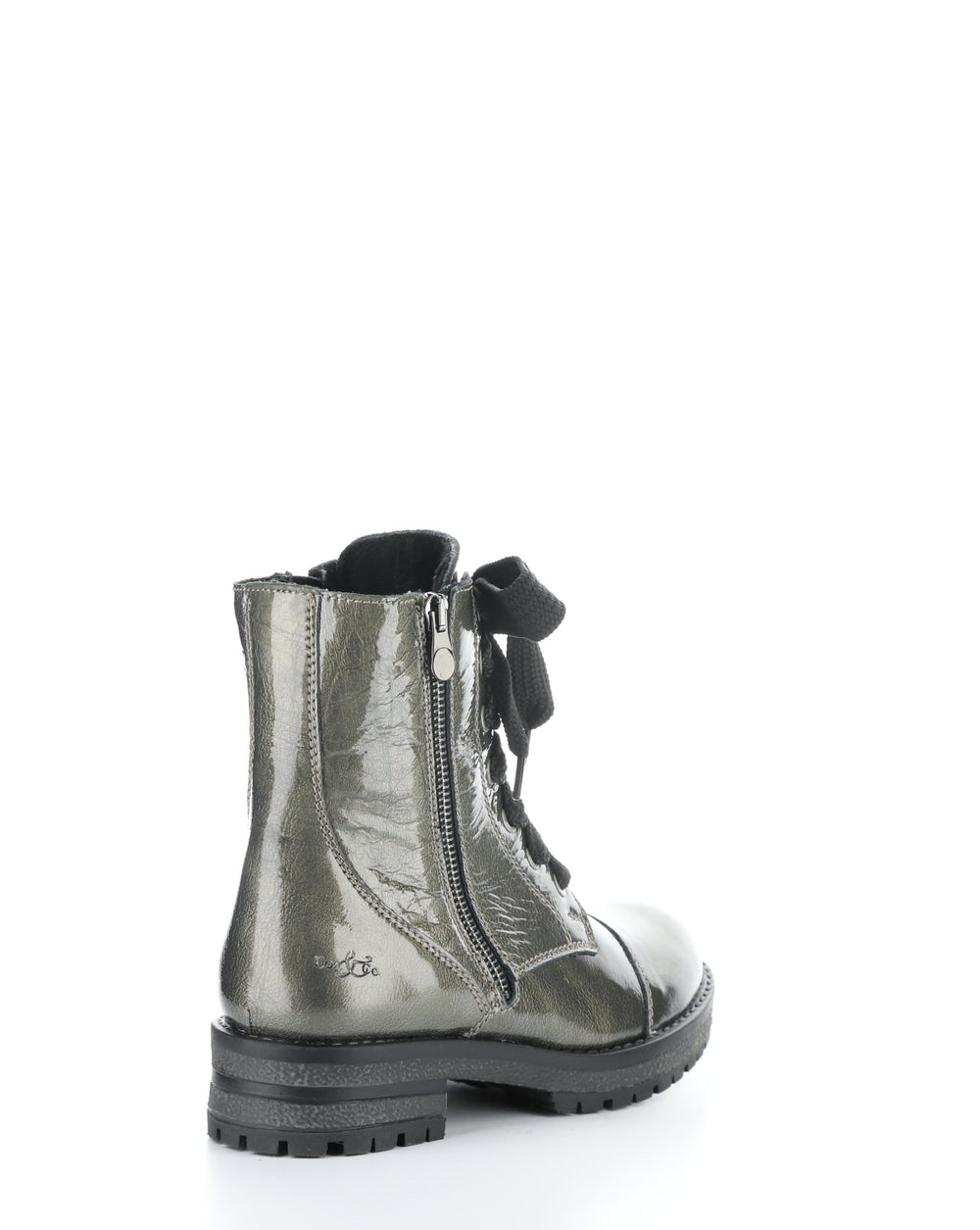 PAULIE PEWTER Round Toe Boots