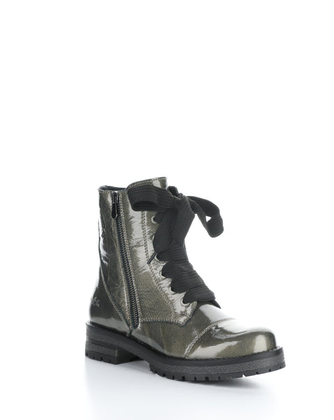 PAULIE PEWTER Round Toe Boots boscoca