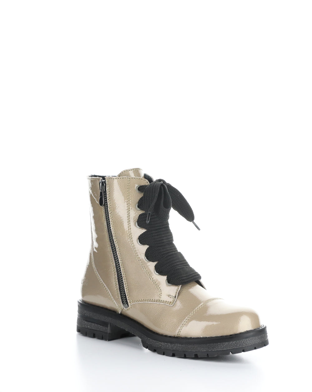 PAULIE TAUPE Round Toe Boots