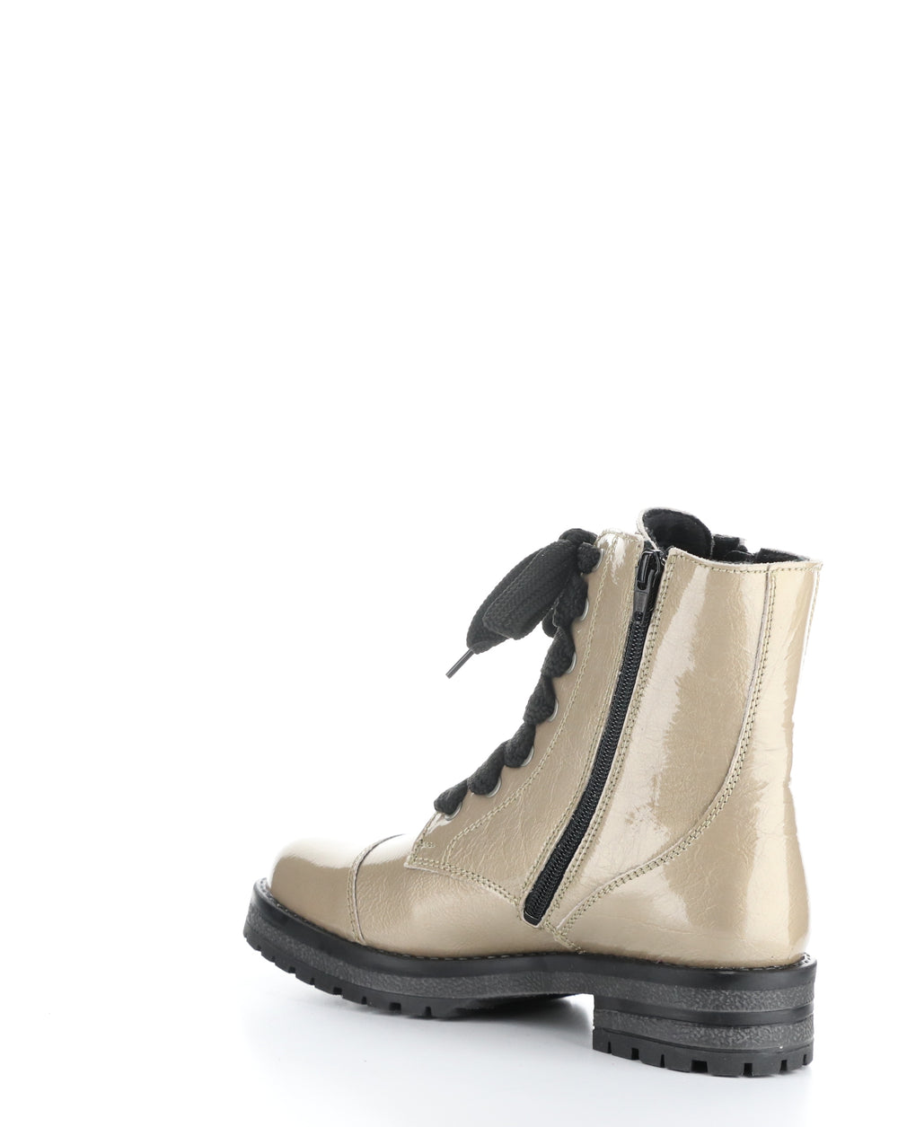 PAULIE TAUPE Round Toe Boots