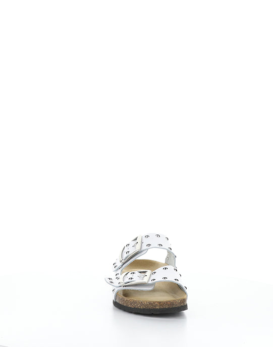 Perrin White Leather