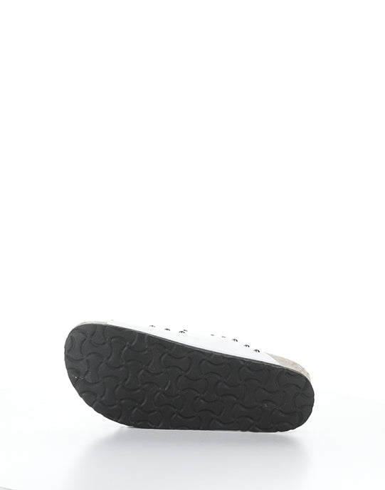 Perrin White Leather