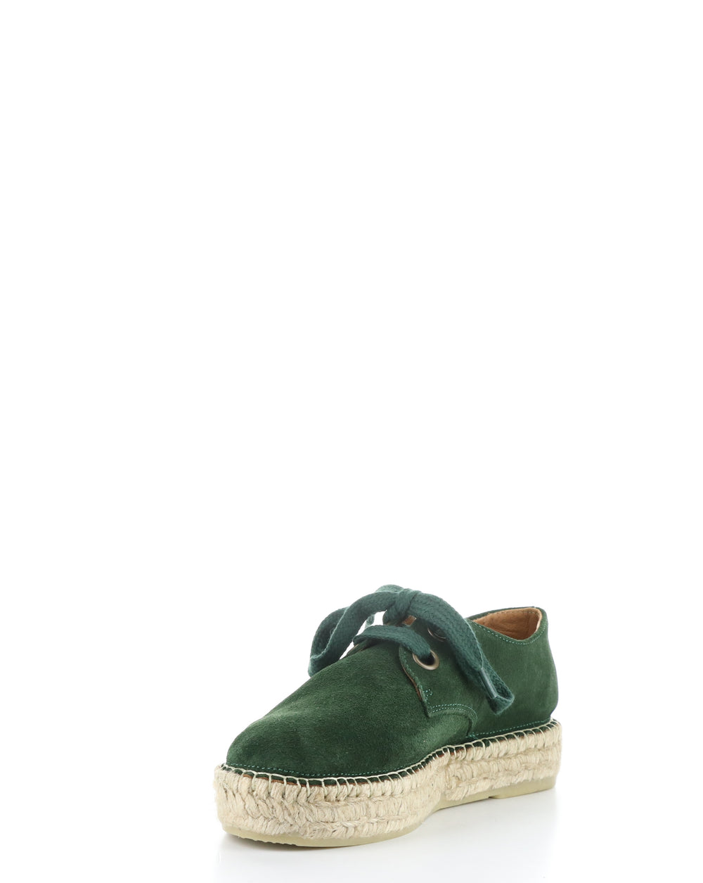 PETH525FLY 001 DARK GREEN Lace-up Shoes