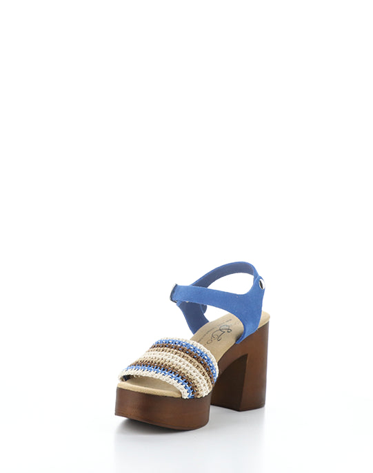 Reny Natural Multi Textile/Suede