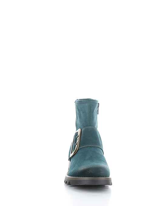 Rily991Fly 010 Petrol Oil Suede