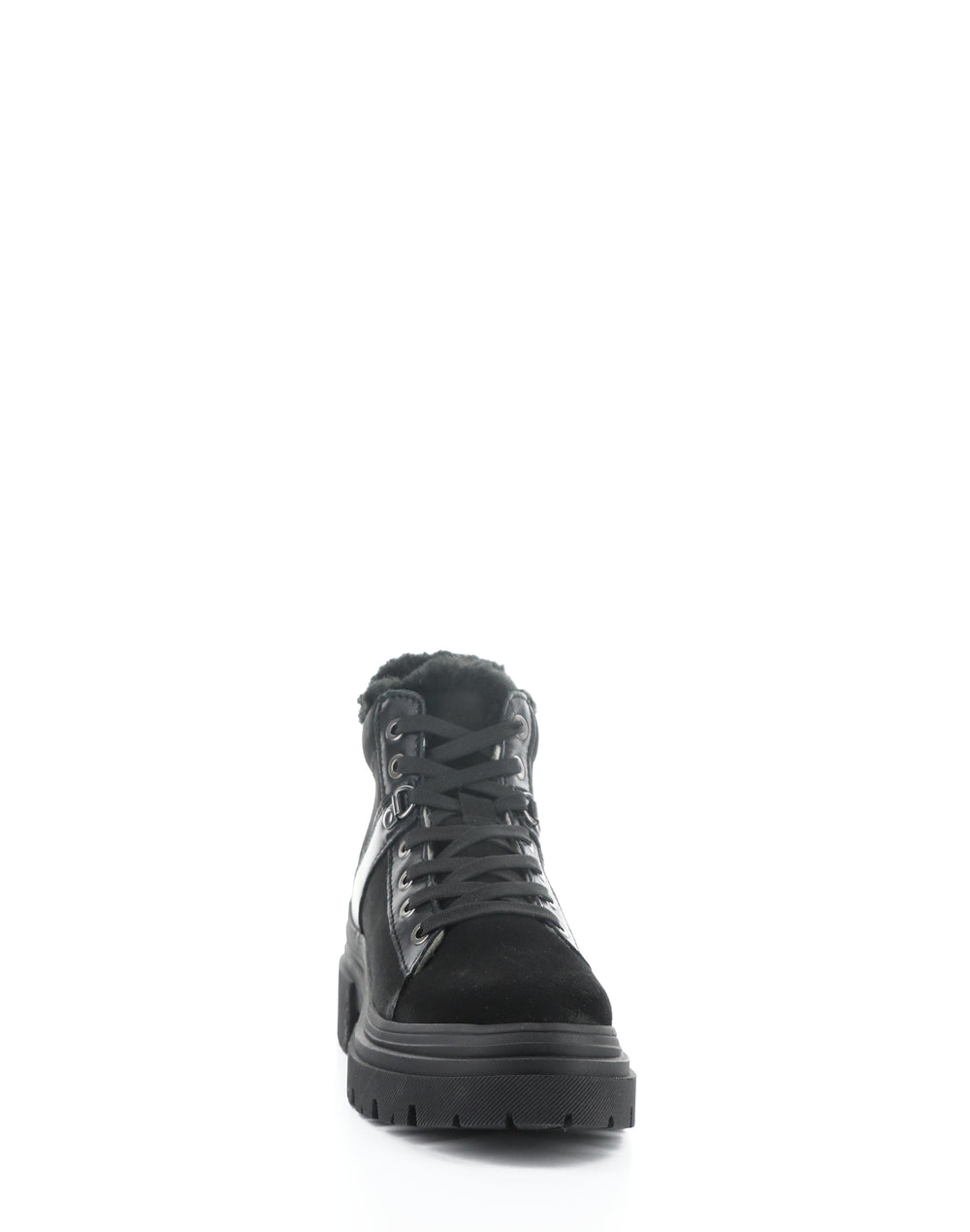 River Black Suede/Feel/Murta Faux Fur