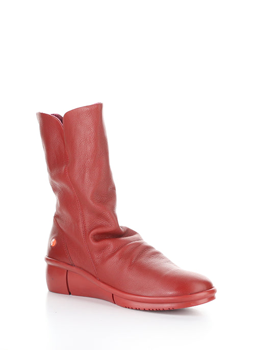 Rott809Sof 001 Red Smooth Leather