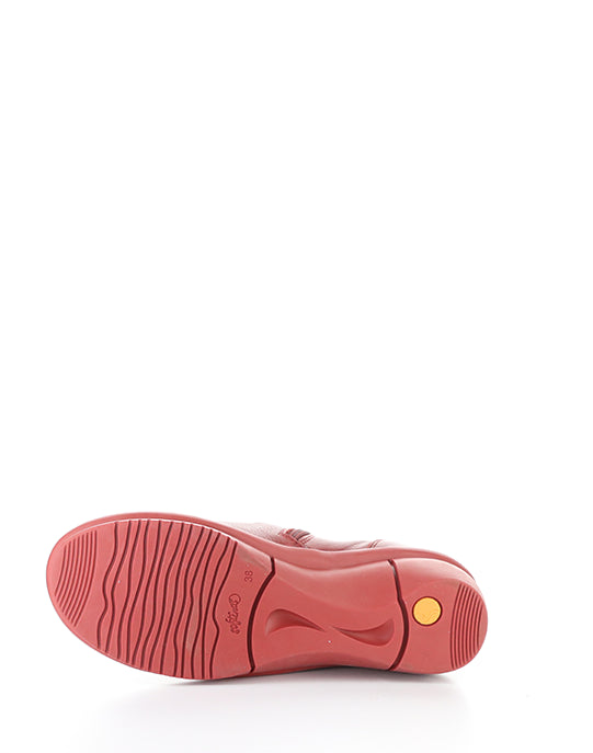 Rott809Sof 001 Red Smooth Leather