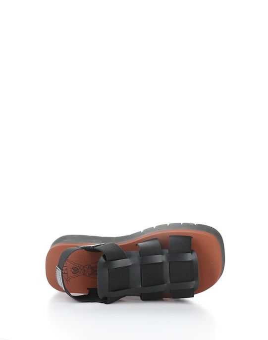 SAMB245FLY 000 BLACK/BRICK BRIDLE/ELAST