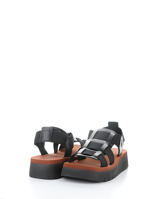 SAMB245FLY 000 BLACK/BRICK BRIDLE/ELAST
