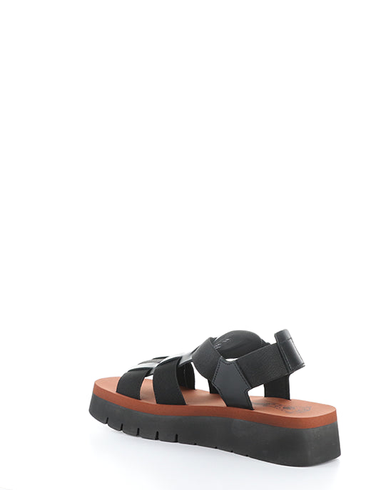 SAMB245FLY 000 BLACK/BRICK BRIDLE/ELAST