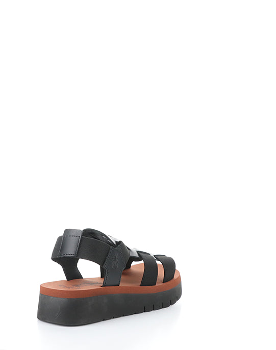 SAMB245FLY 000 BLACK/BRICK BRIDLE/ELAST