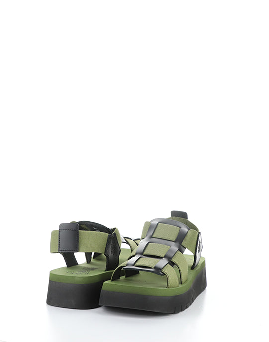 SAMB245FLY 001 BLACK/AGREEN BRIDLE/ELAST