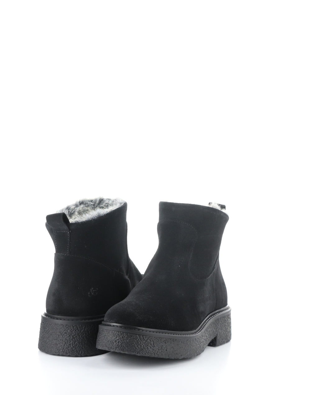 SCOUT BLACK/PRETO Round Toe Boots